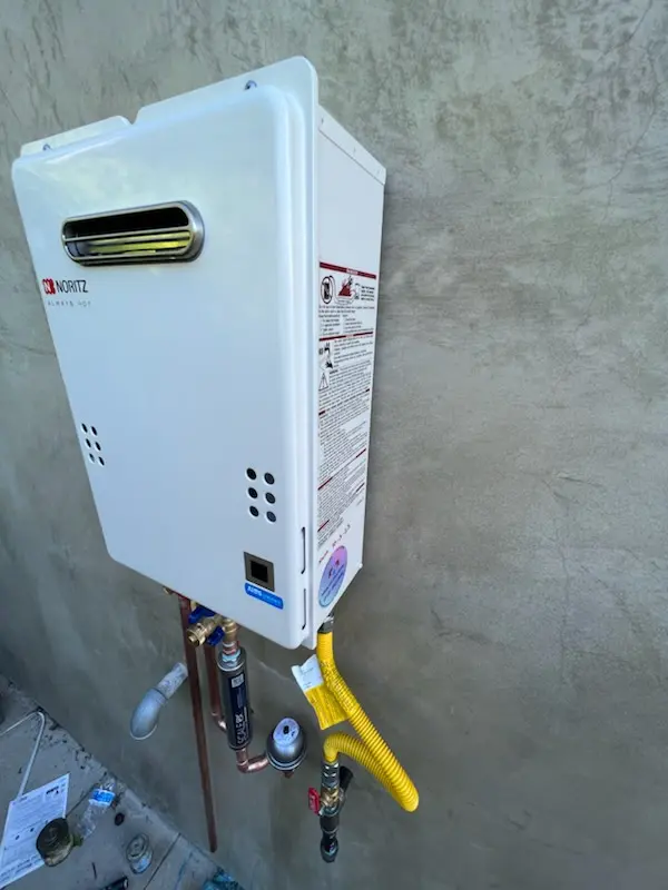 Tankless water heater installation for Winsted homes